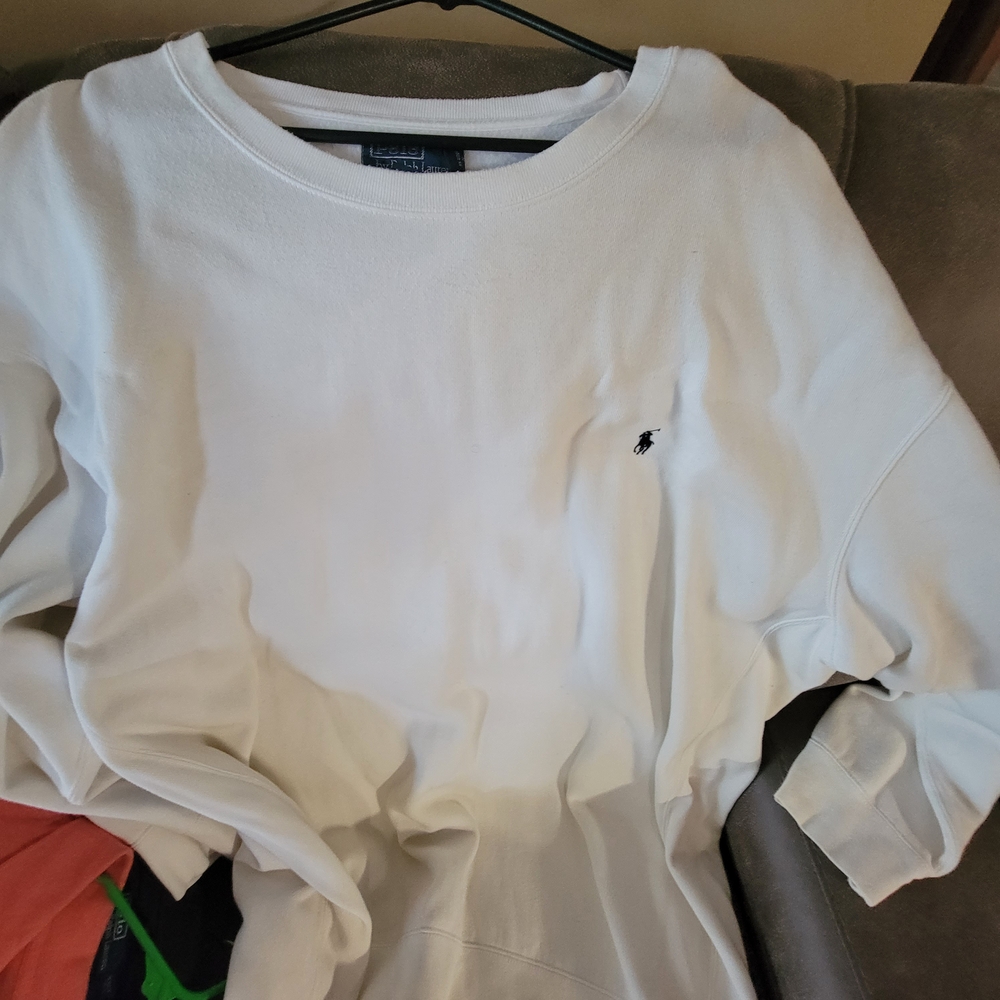 Ralph Lauren Cream Crewneck Top